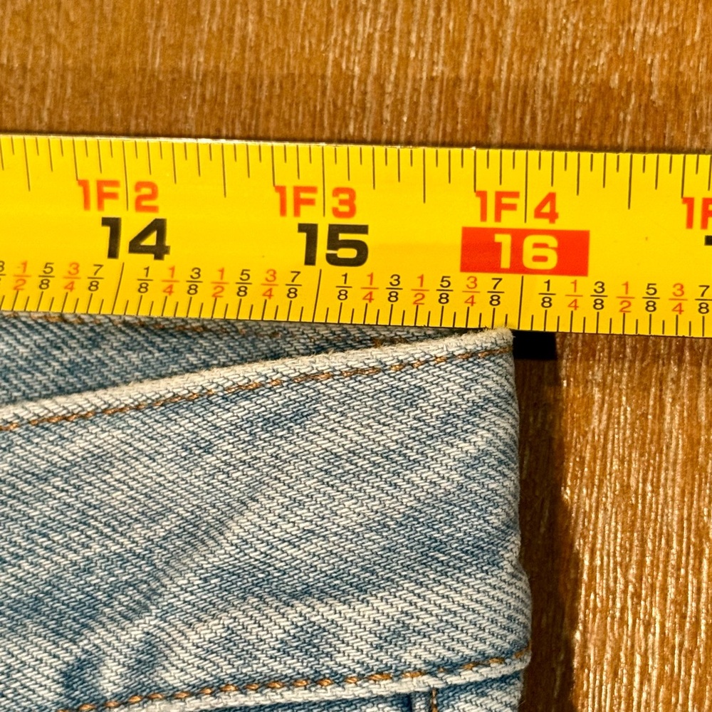 The Row Light Blue Straight Leg Jeans - Picture 7 of 14